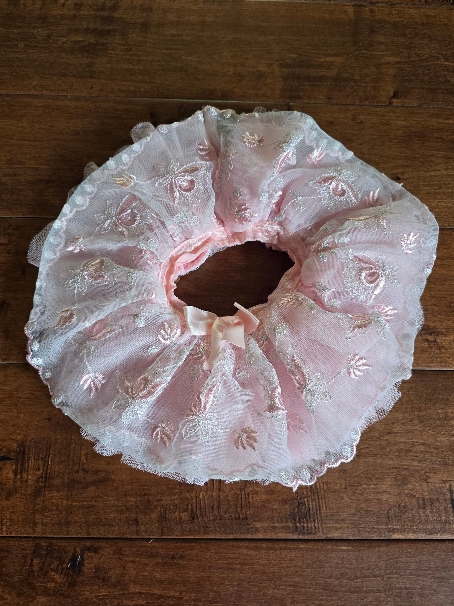 Girls Pink Tulle Tutu Skirt-3M