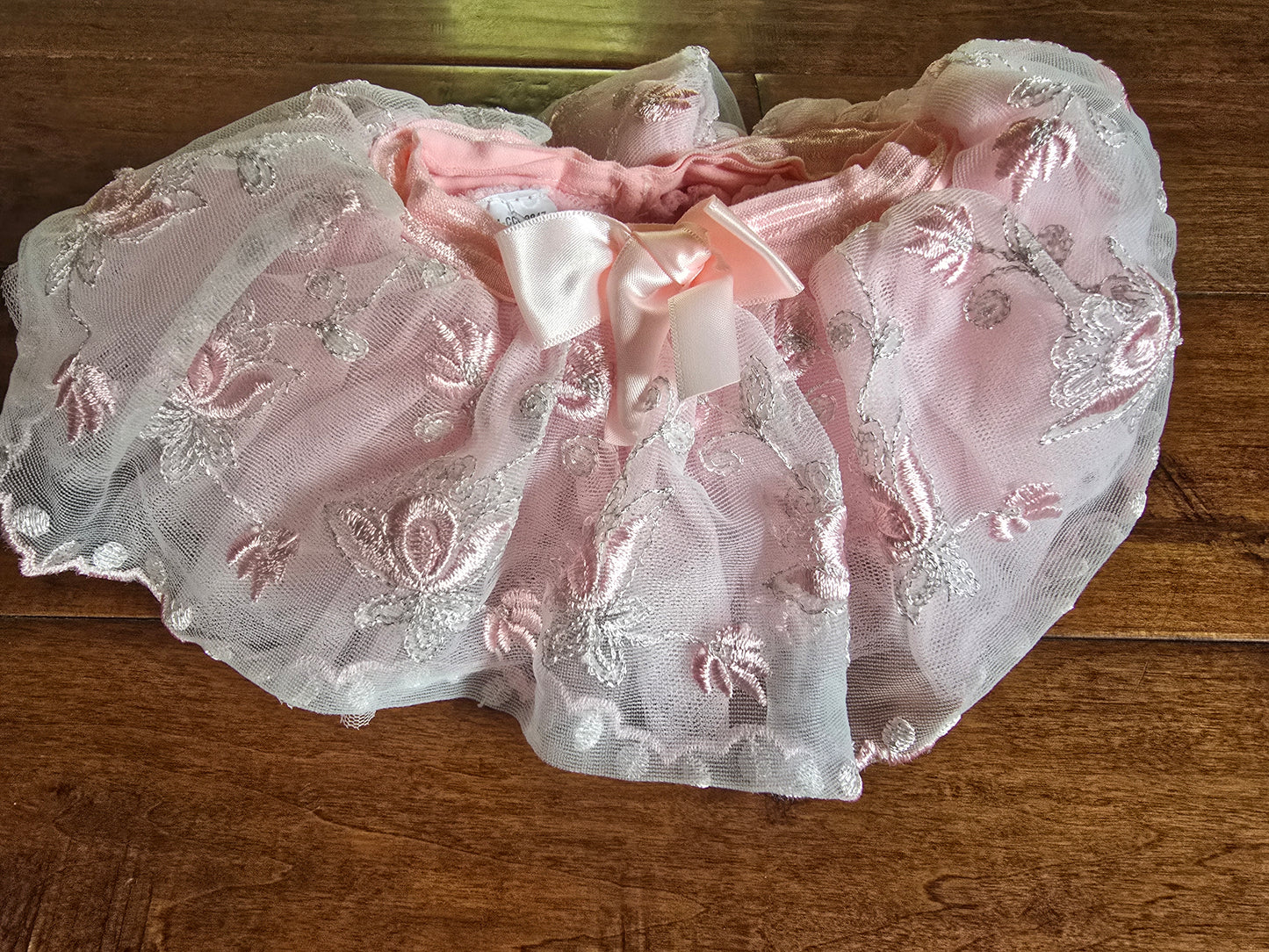 Girls Pink Tulle Tutu Skirt-3M