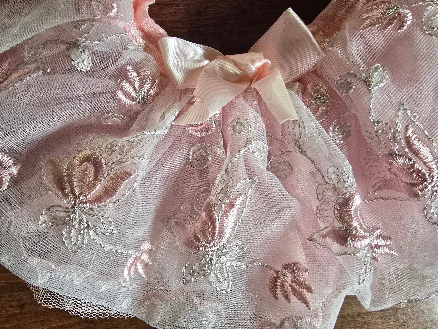 Girls Pink Tulle Tutu Skirt-3M