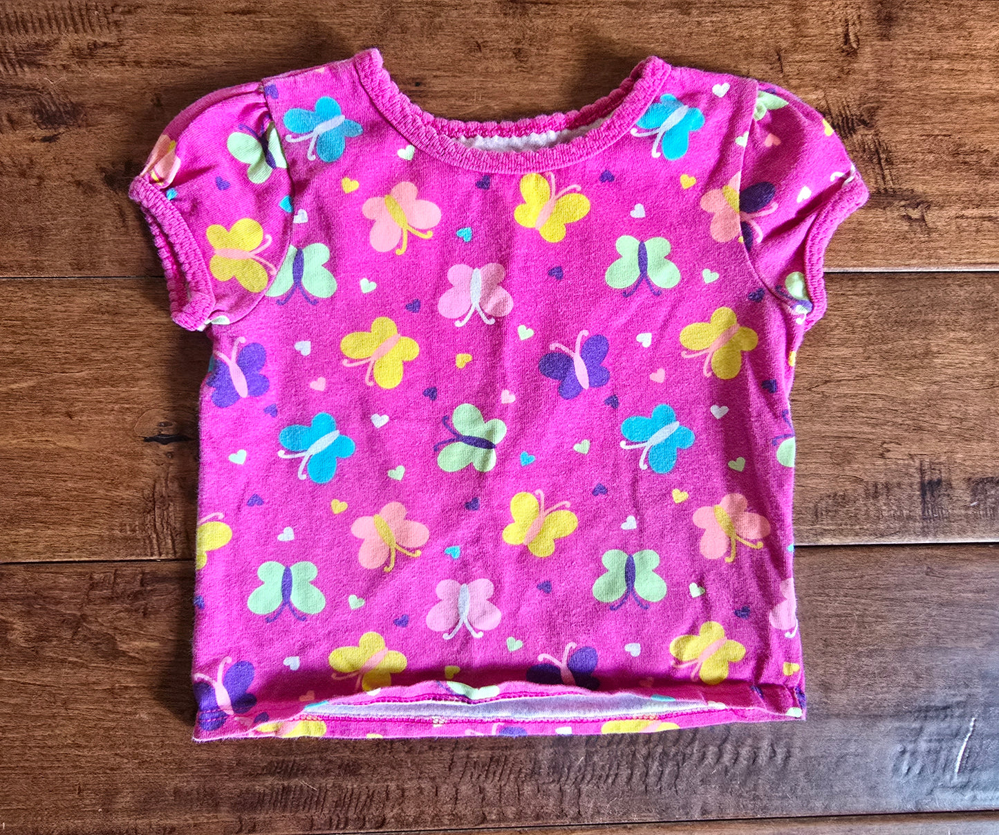 Garanimals Girls Butterfly Blouse-18M