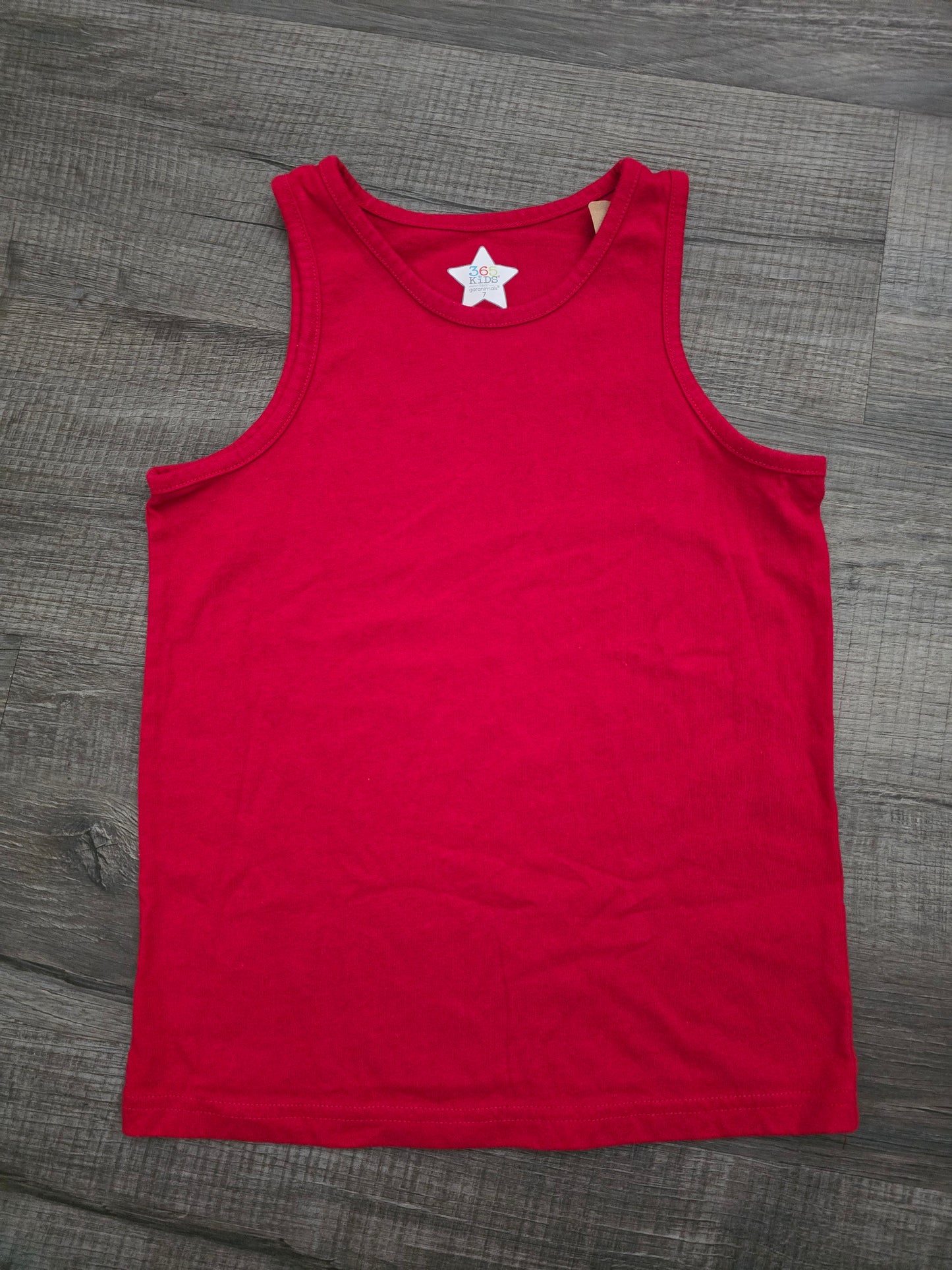 365Kids Girls Red Tank-7