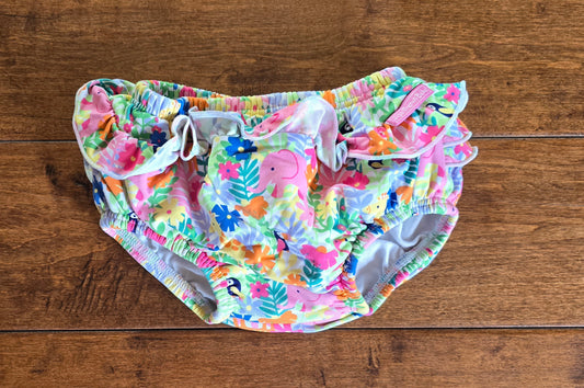 Jojo Maman Bebe Girls Swim Diaper-6/12M