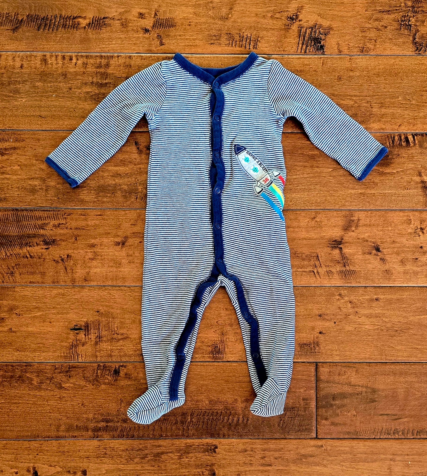 Carter's Boys Snug-Fit Snap-Front One-Piece Pajama-9M