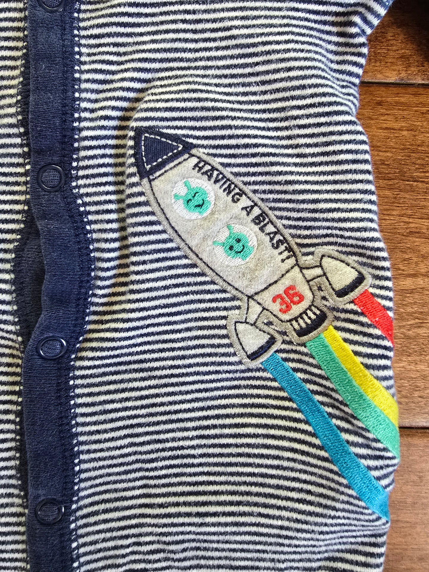 Carter's Boys Snug-Fit Snap-Front One-Piece Pajama-9M