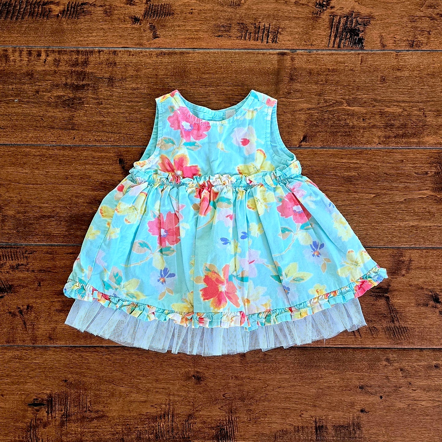 Cherokee Girls Dress-0/3M