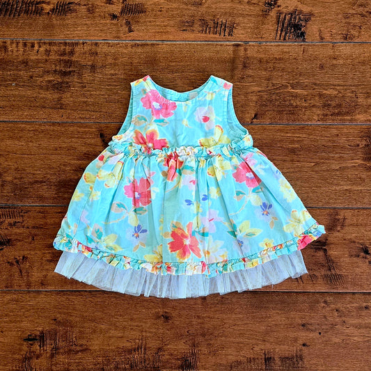 Cherokee Girls Dress-0/3M