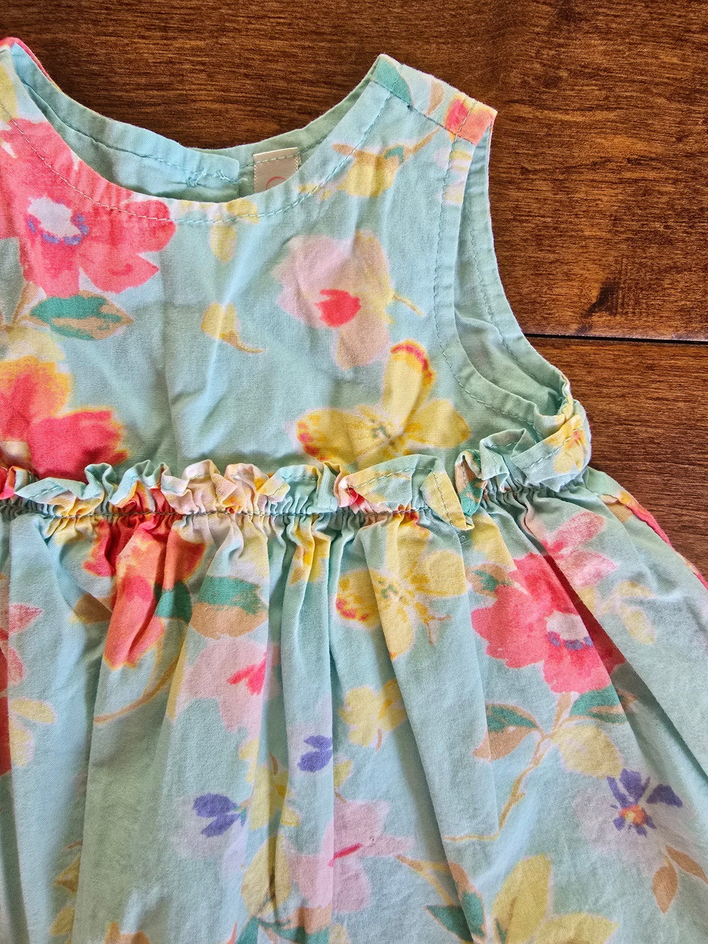 Cherokee Girls Dress-0/3M