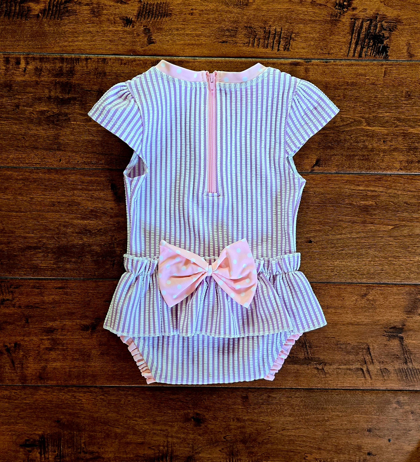 Ruffle Butts Girls 1-Piece Swimsuit-3/6M