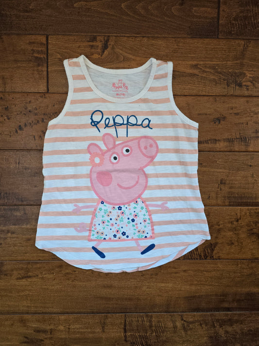Peppa Pig Girls Tank-7/8