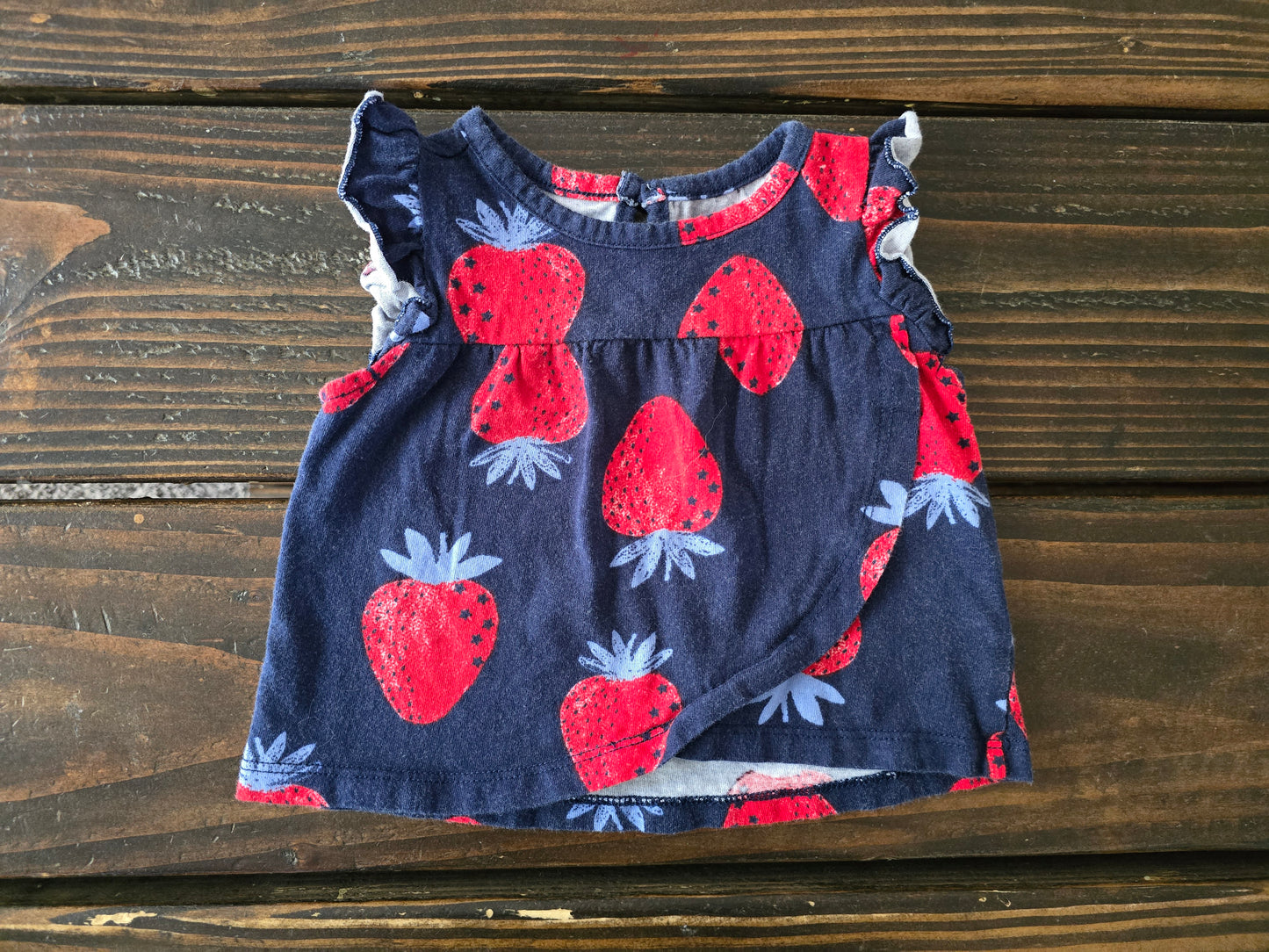 Just One You Girls Strawberry Dress-3M