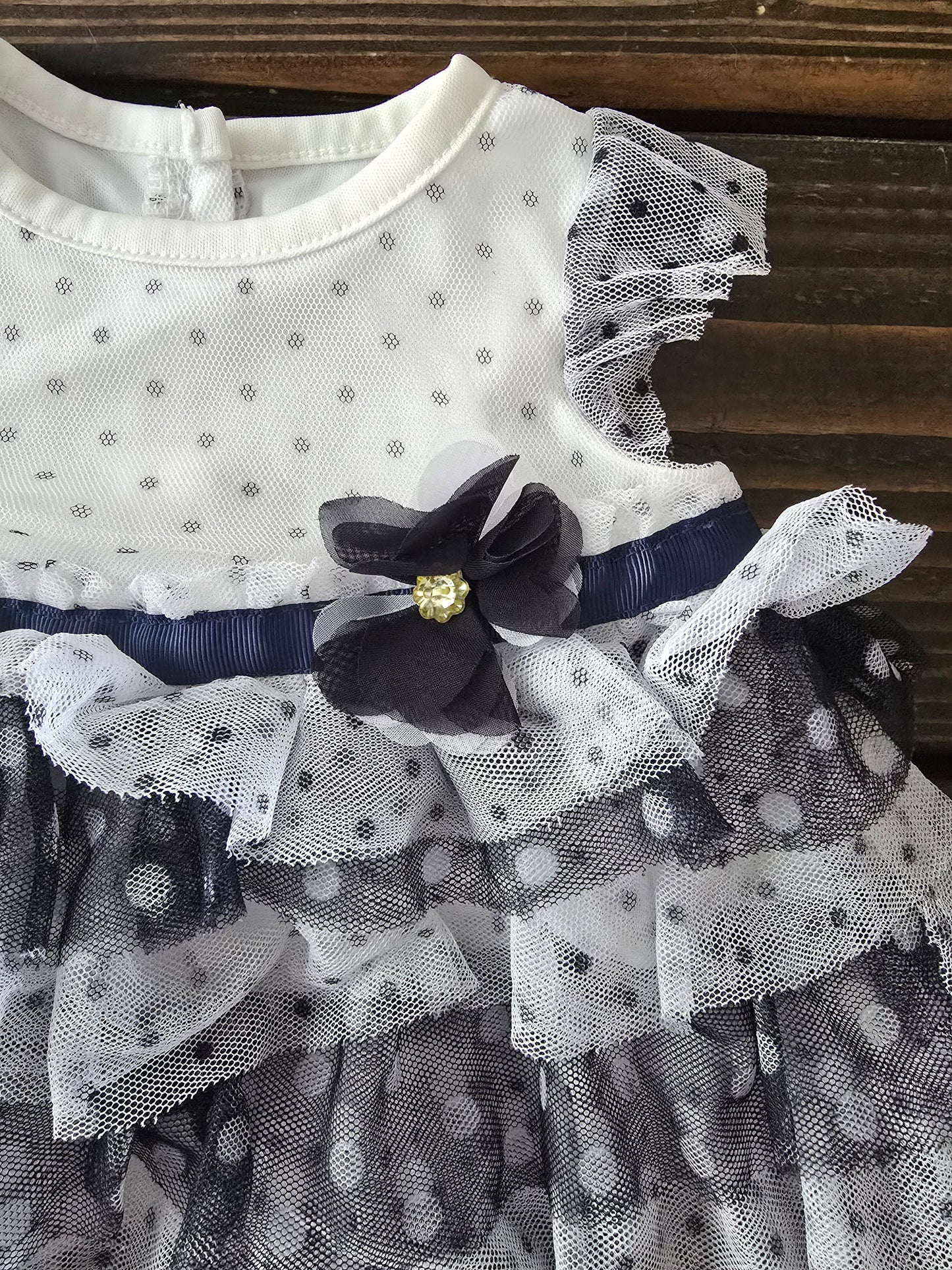 Nannette Baby Girls Formal Dress-3/6M