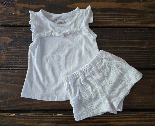 First Impressions Girls Blouse Set-3/6M