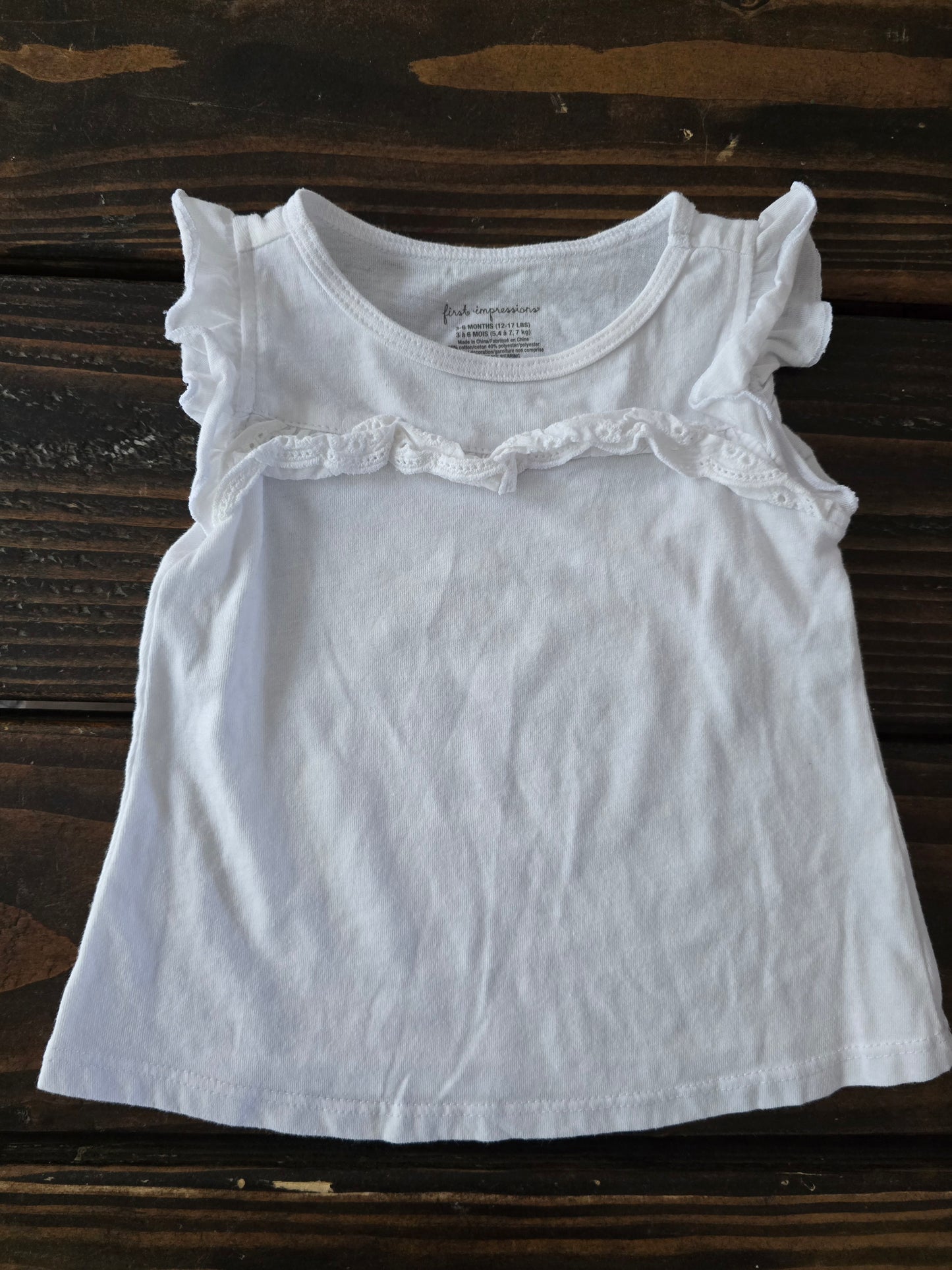 First Impressions Girls Blouse Set-3/6M