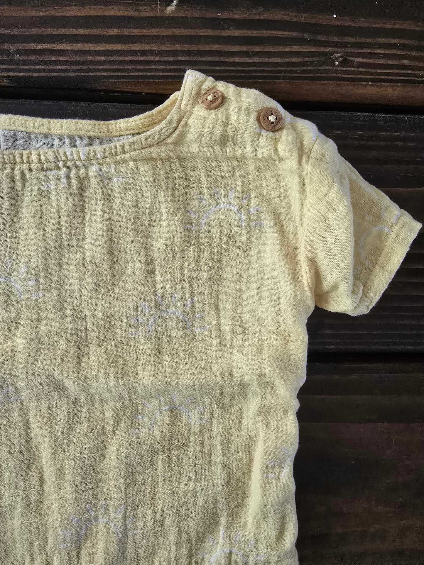 Easy-Peasy Girls Sunshine Blouse-6/9M