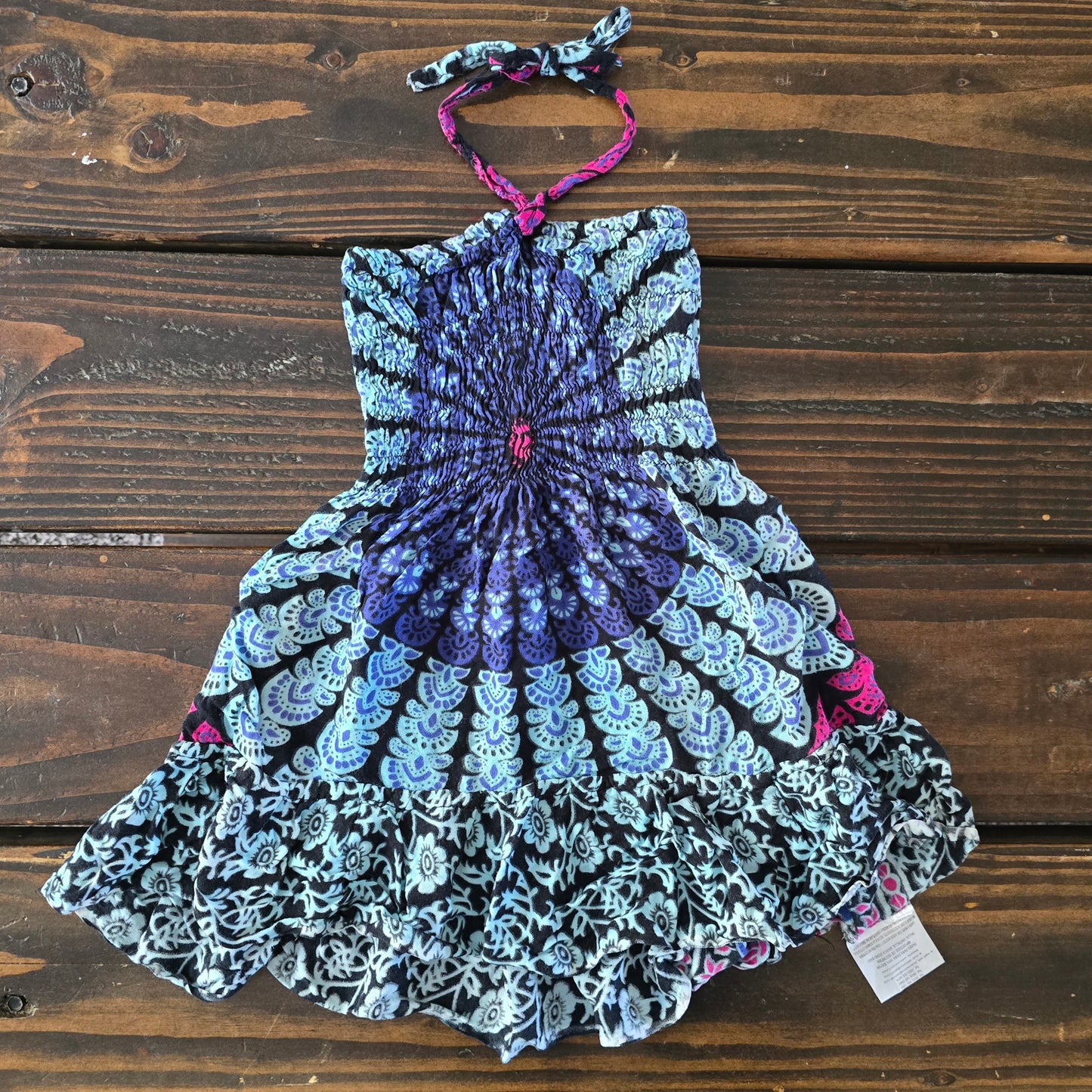 Uchobali Girls Casual Dress-6/9M