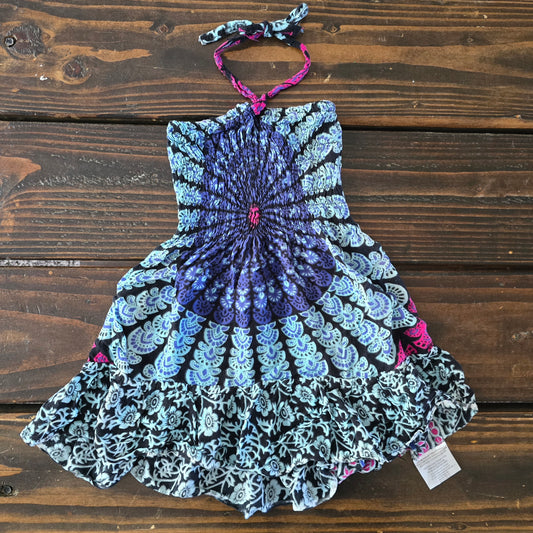 Uchobali Girls Casual Dress-6/9M