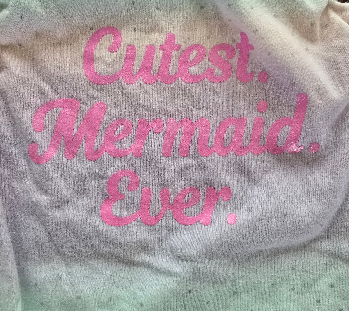 Mini Hero Girls Mermaid Romper-12M