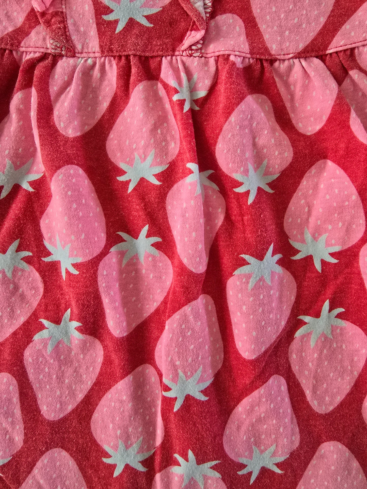 OkieDokie Girls Strawberry Dress-24M