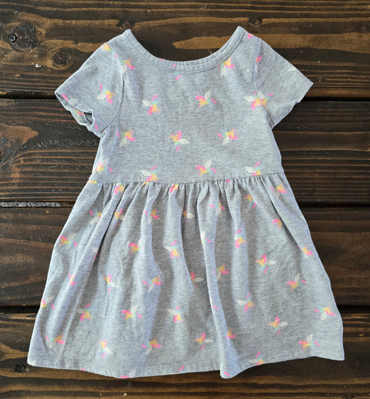 Cat&Jack Girls Unicorn T-Shirt Dress-2T