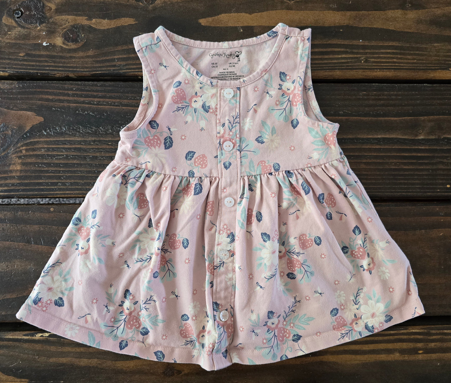 Cynthia Rowley Girls Dress Set-2T