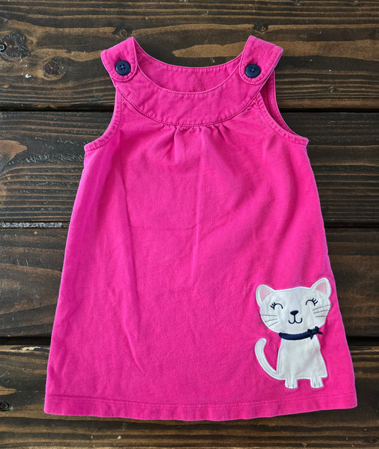 Carter's Girls Cat Dress-2T