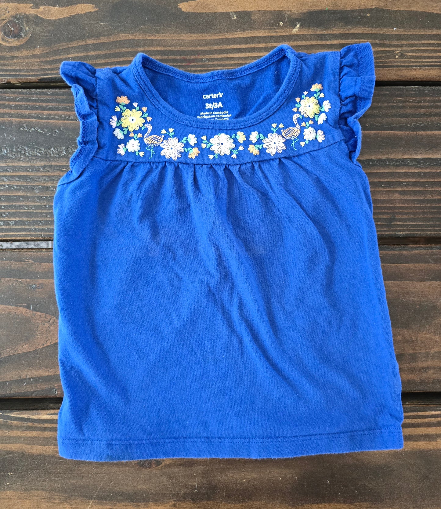 Carter's Girls Blouse and Skirt Set-3T