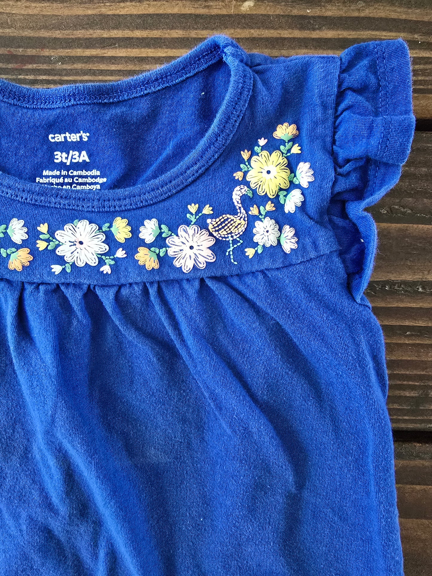 Carter's Girls Blouse and Skirt Set-3T