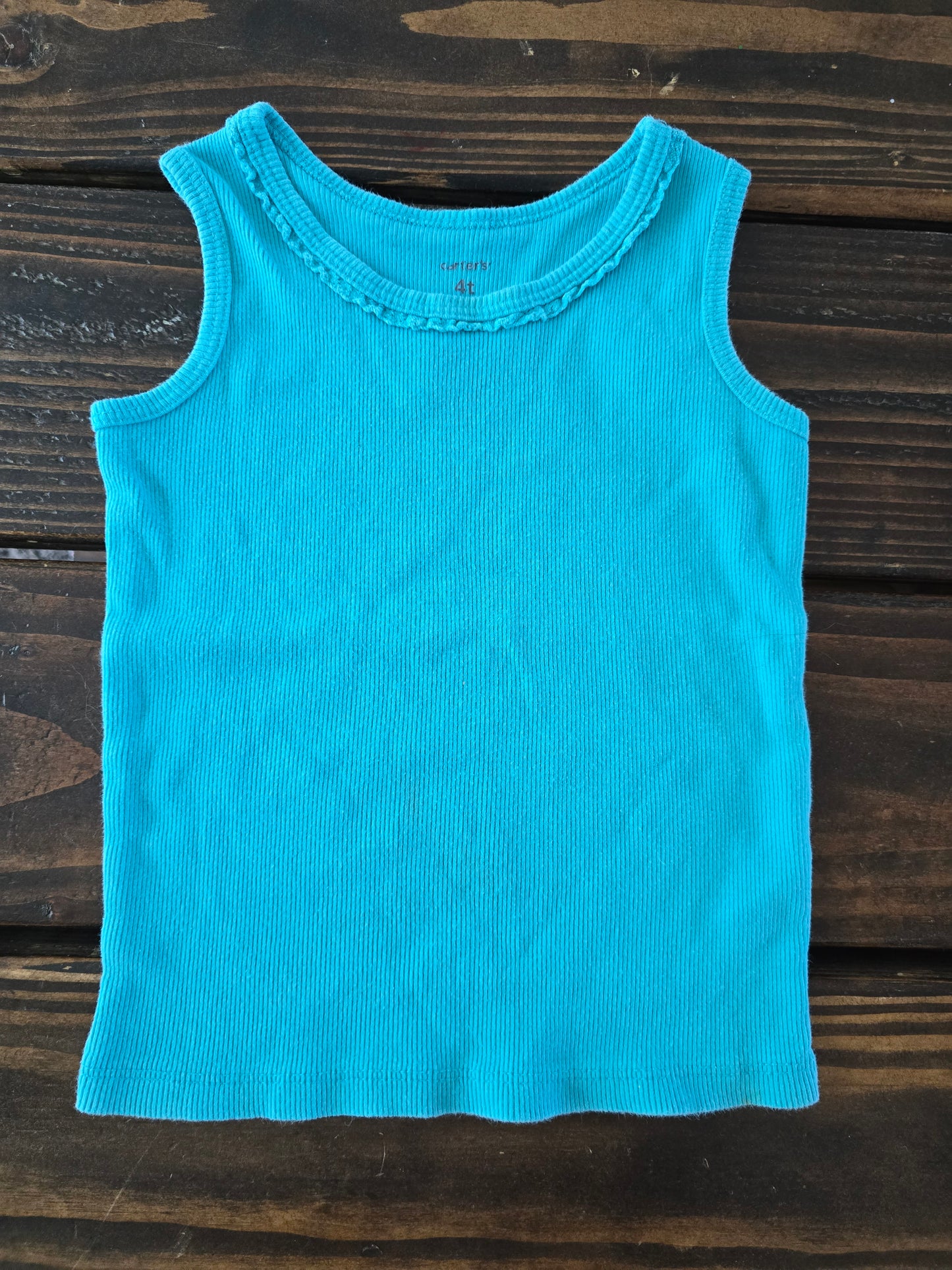 Carter's Girl Classic Ribbed Tank-4T