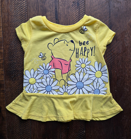 Disney Girls Pooh Bear Blouse-18M
