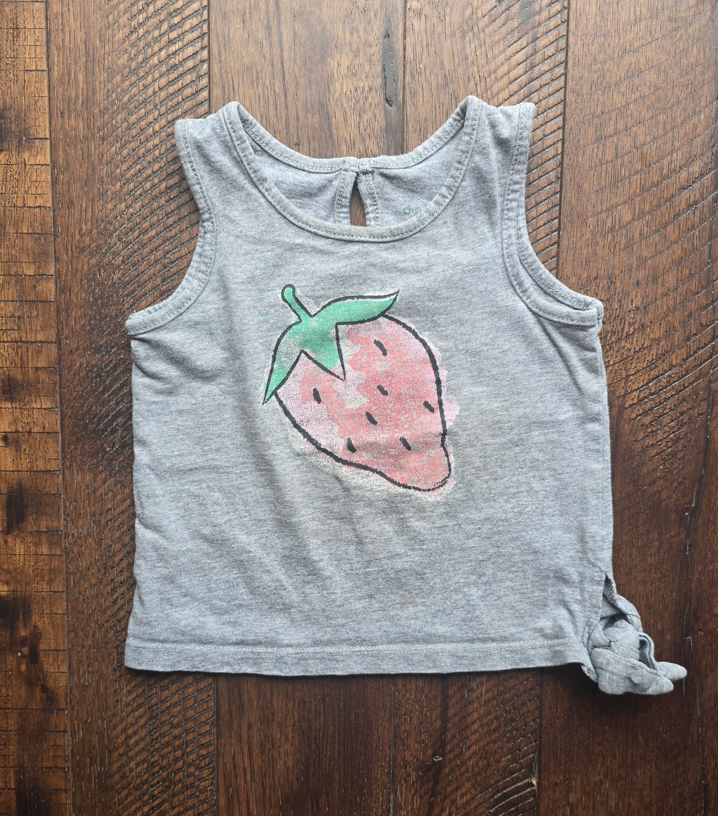 Dip Girls Strawberry Tank-2T