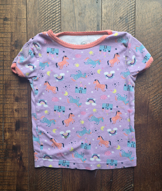 Wonder Nation Girls Pajama Top-4T