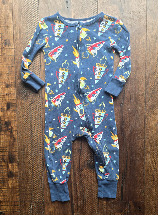 Kids Headquarters Boys Snug Fit 2-Way-Zip-18M