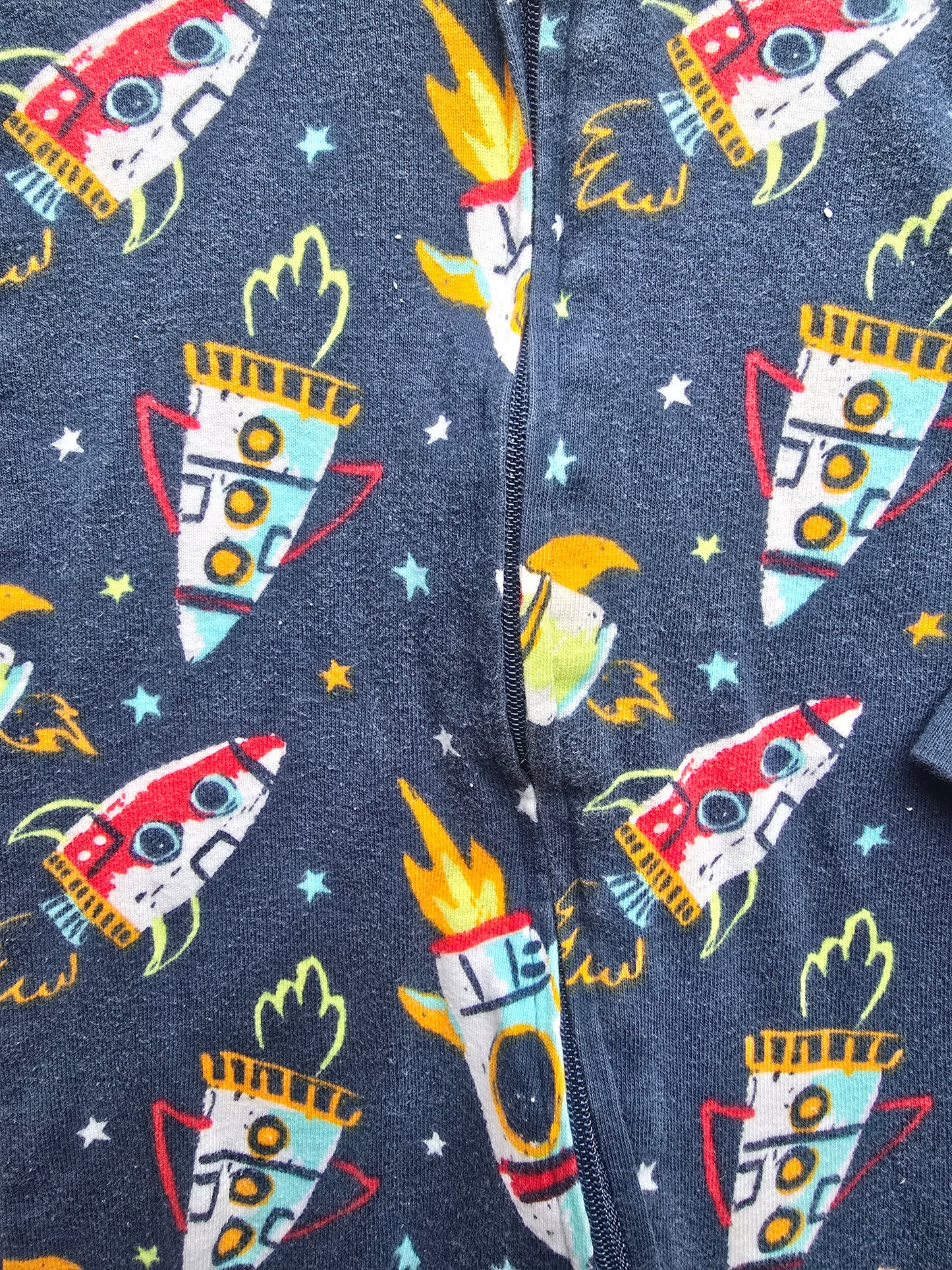 Kids Headquarters Boys Snug Fit 2-Way-Zip-18M