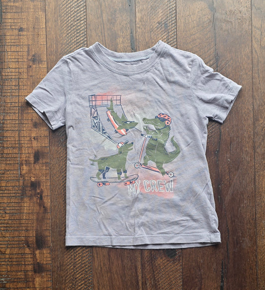 OshKosh Boys Alligator Graphic T-Shirt-4T
