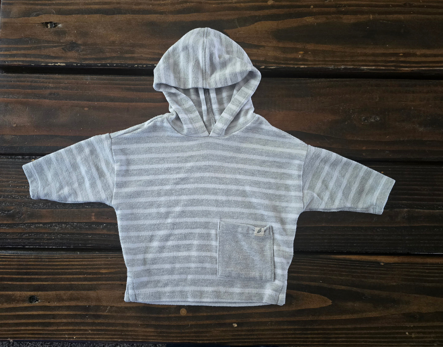Easy Peasy Boys Hooded Sweatshirt-0/3M