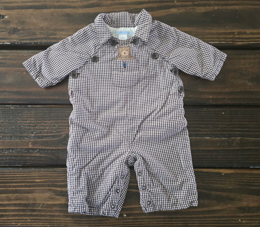 Janie & Jack Boys Padded Winter Bodysuit-0/3M