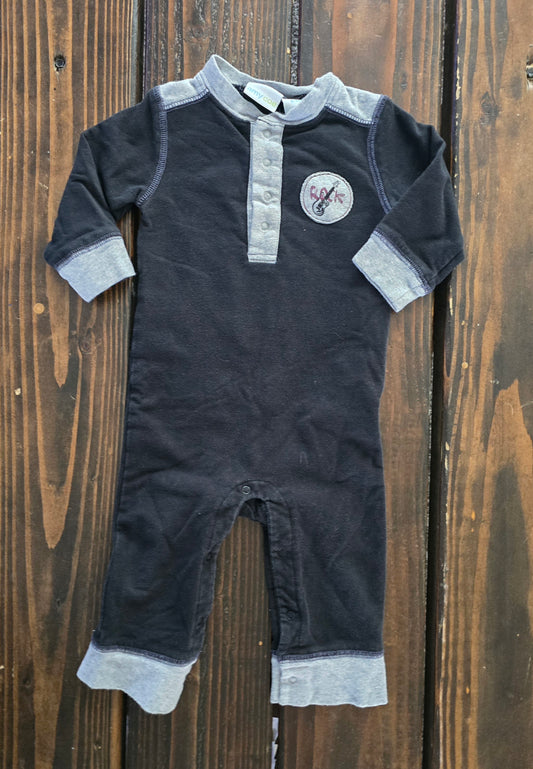 Amy Coe Boys Long Sleeve Romper-6/9M