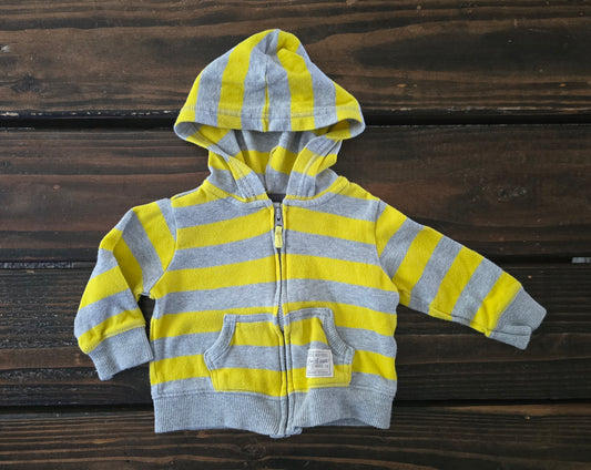 Carter's Boys Front Zip Sweatshirt-6M