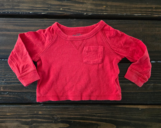 OshKosh Boys Waffle Knit Shirt-9M