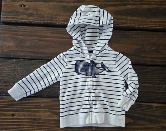 Carter's Boys Front Zip Hoodie-12M