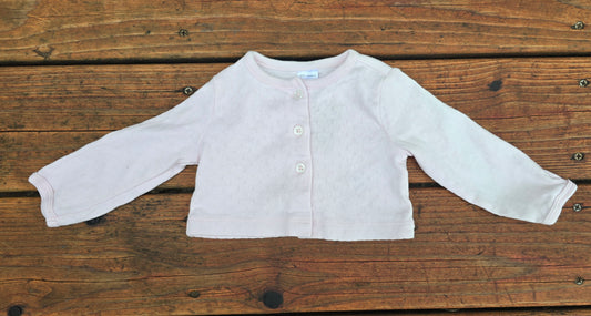 Carter's Girls Open-Front Warp Cardigan-6M