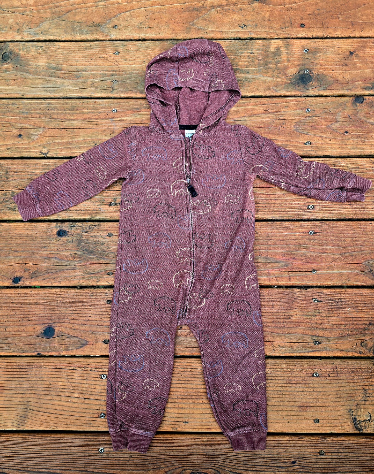  Carter's Boys Long Sleeve Bodysuit-24M