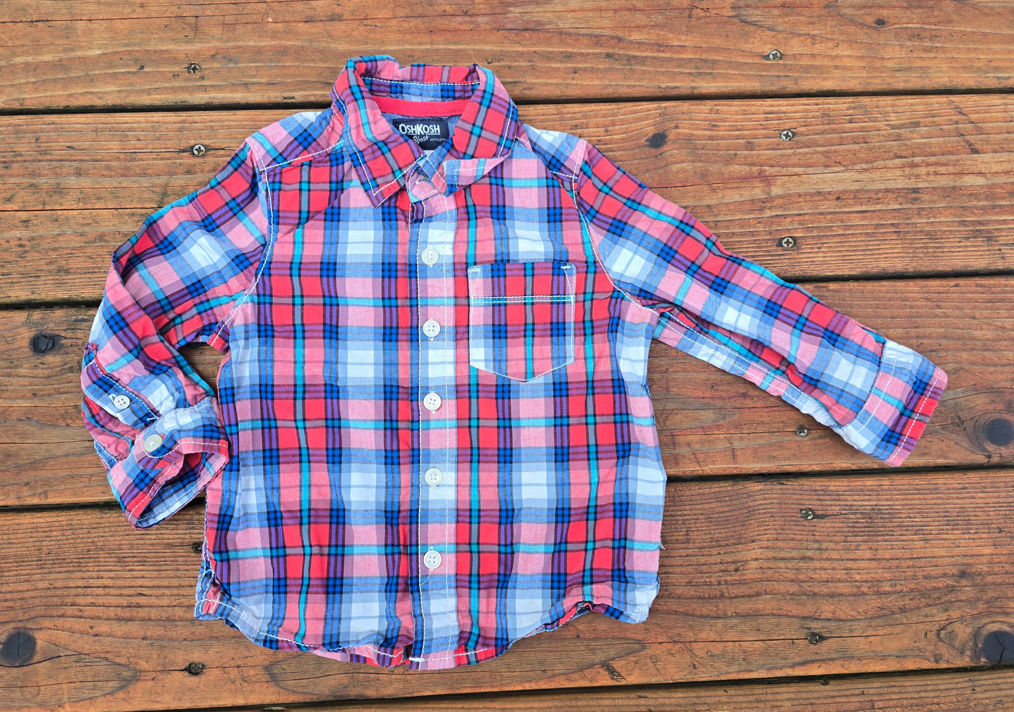 OshKosh Boys Button Down Shirt-2T