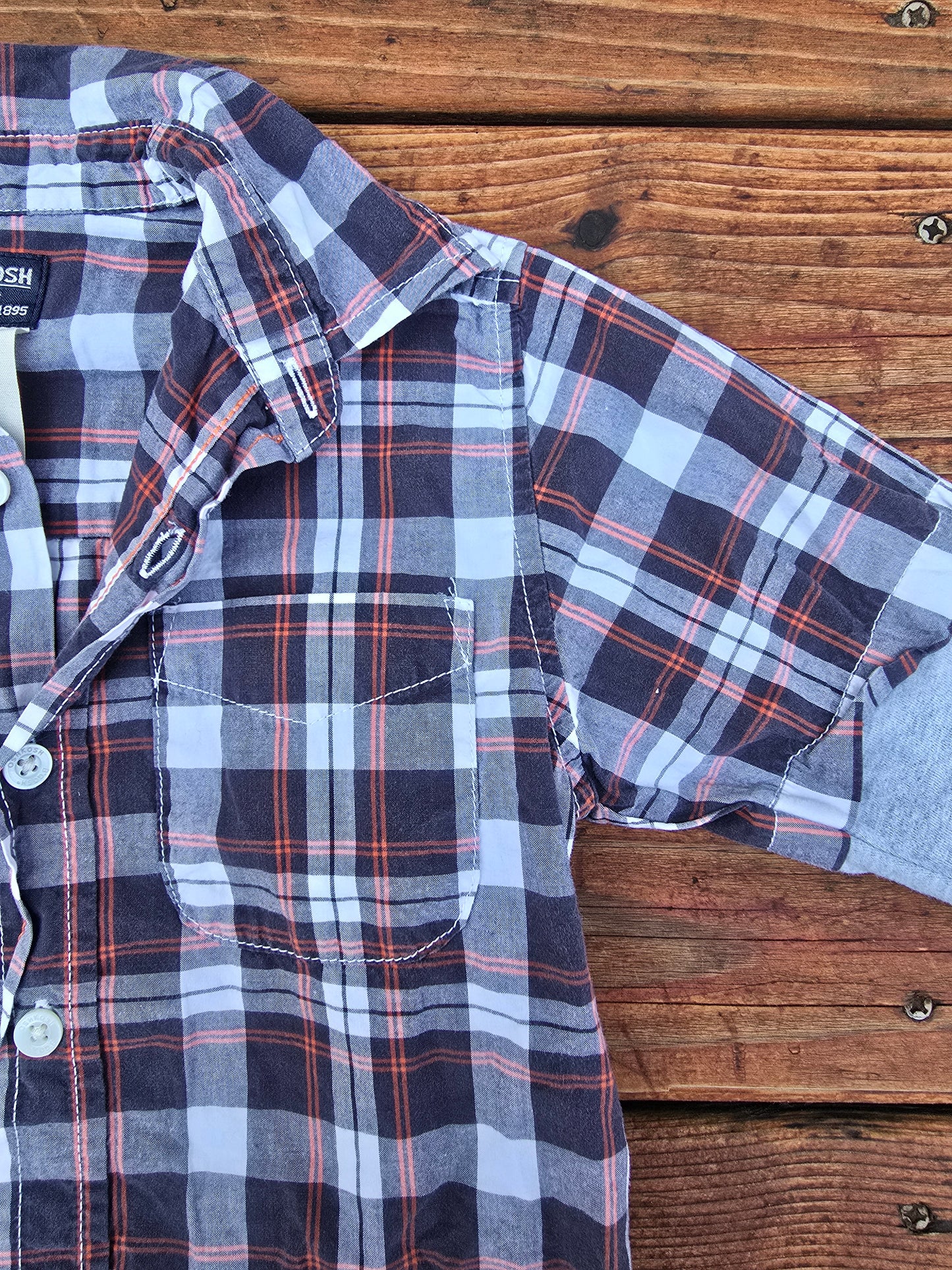 OshKosh Boys Button Down Shirt-4T