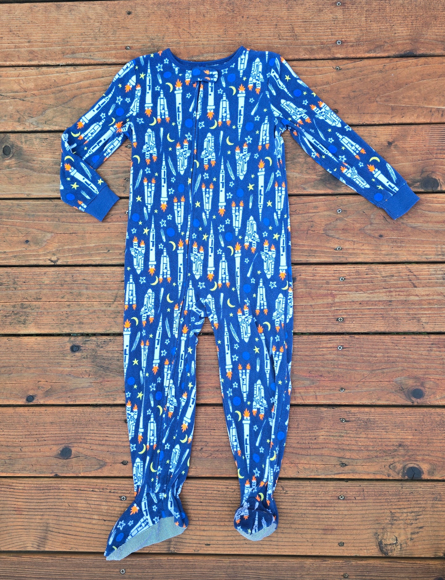 OshKosh Boys Snug Fit Zip Pajama-5T