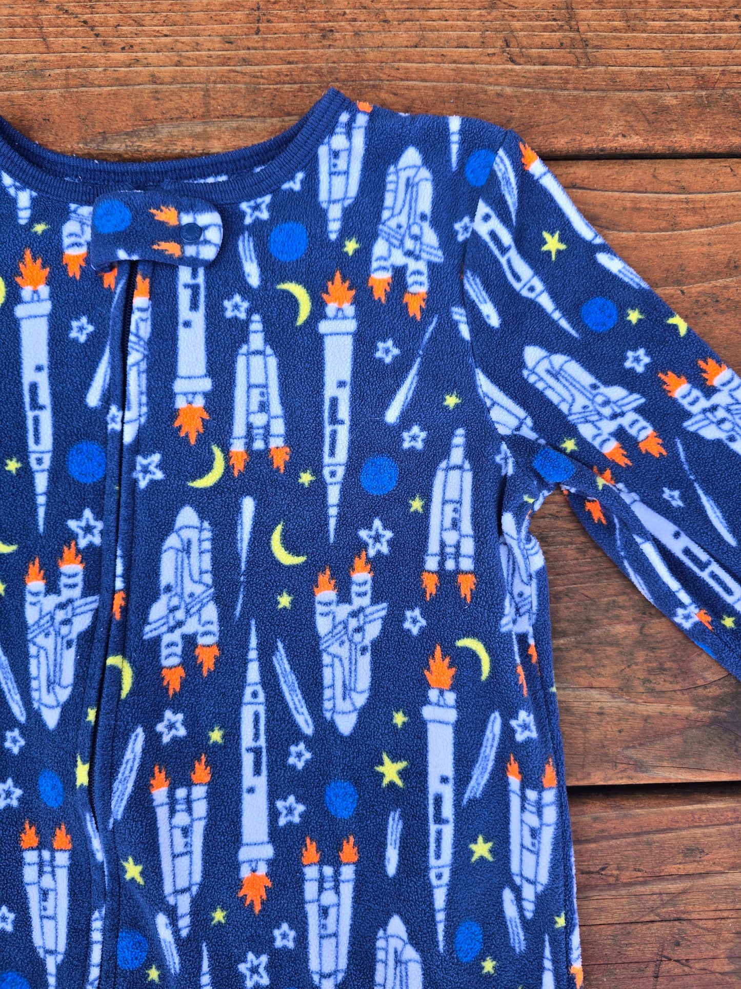 OshKosh Boys Snug Fit Zip Pajama-5T