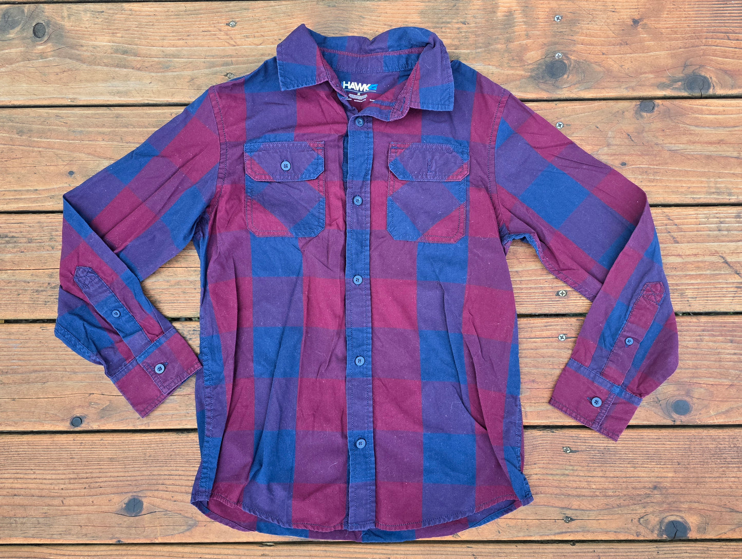 Tony Hawk Boys Button Down Shirt-Medium