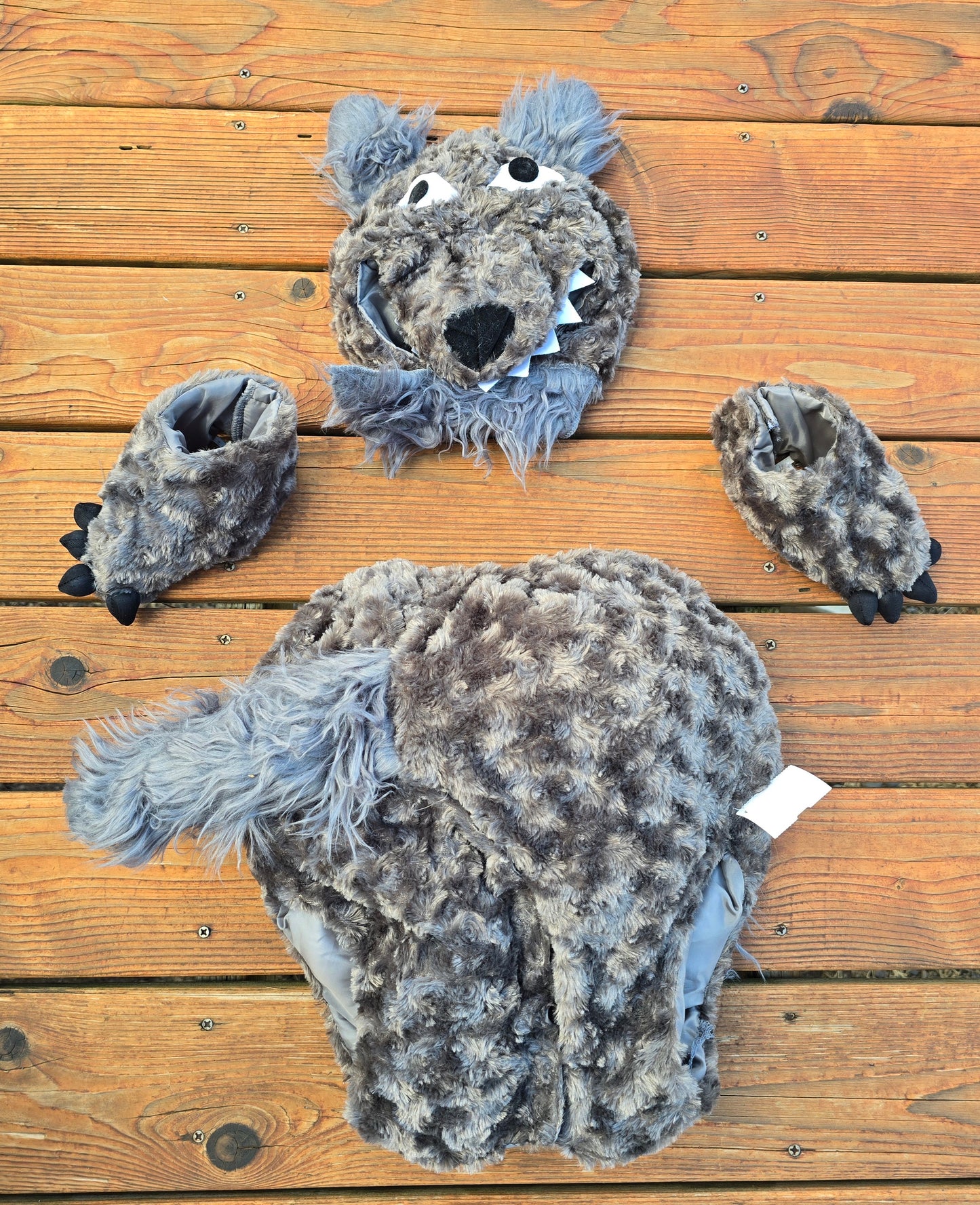 Grey Wolf Costume - 18/24M