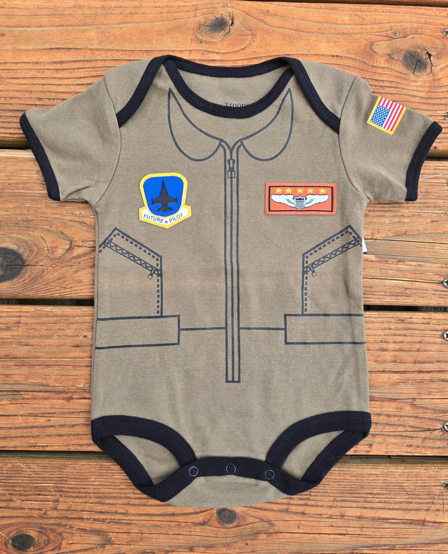 Tiny Trooper Onesie - 9/12M
