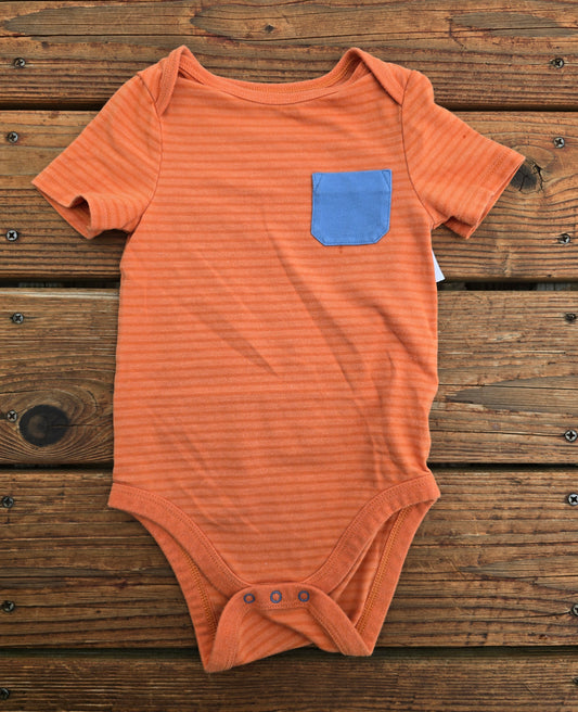 Cat&Jack Orange Onesie - 18M